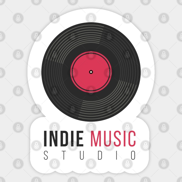 INDIE MUSIC STUDIO Sticker by MajorCompany